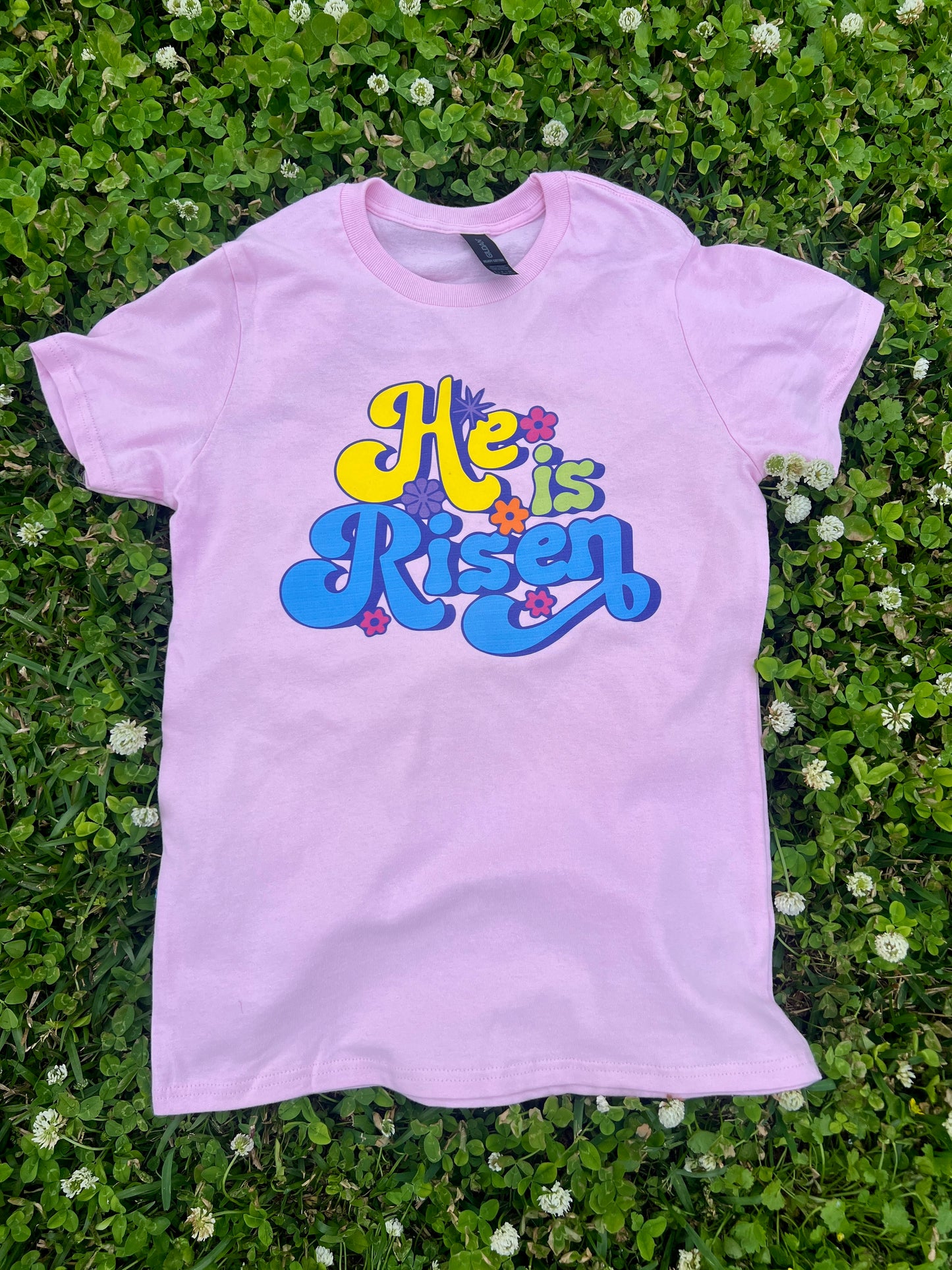 Easter Retro He is Risen T-shirt