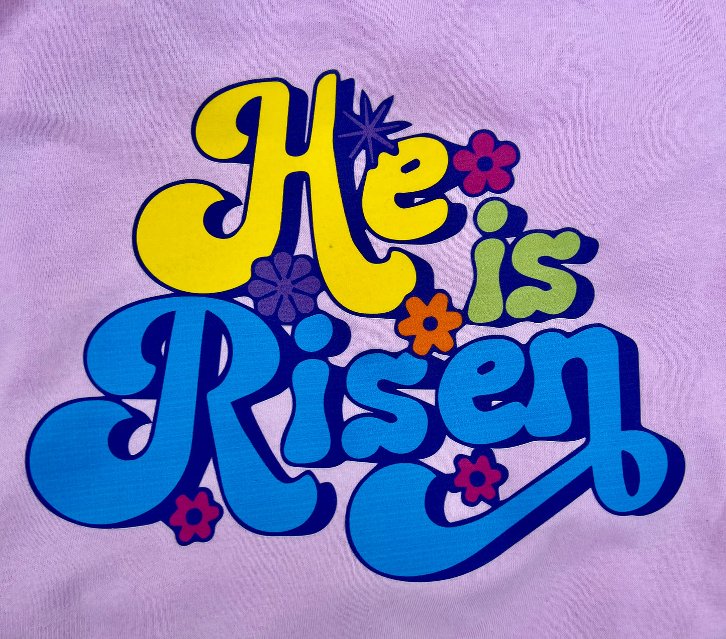 Easter Retro He is Risen T-shirt