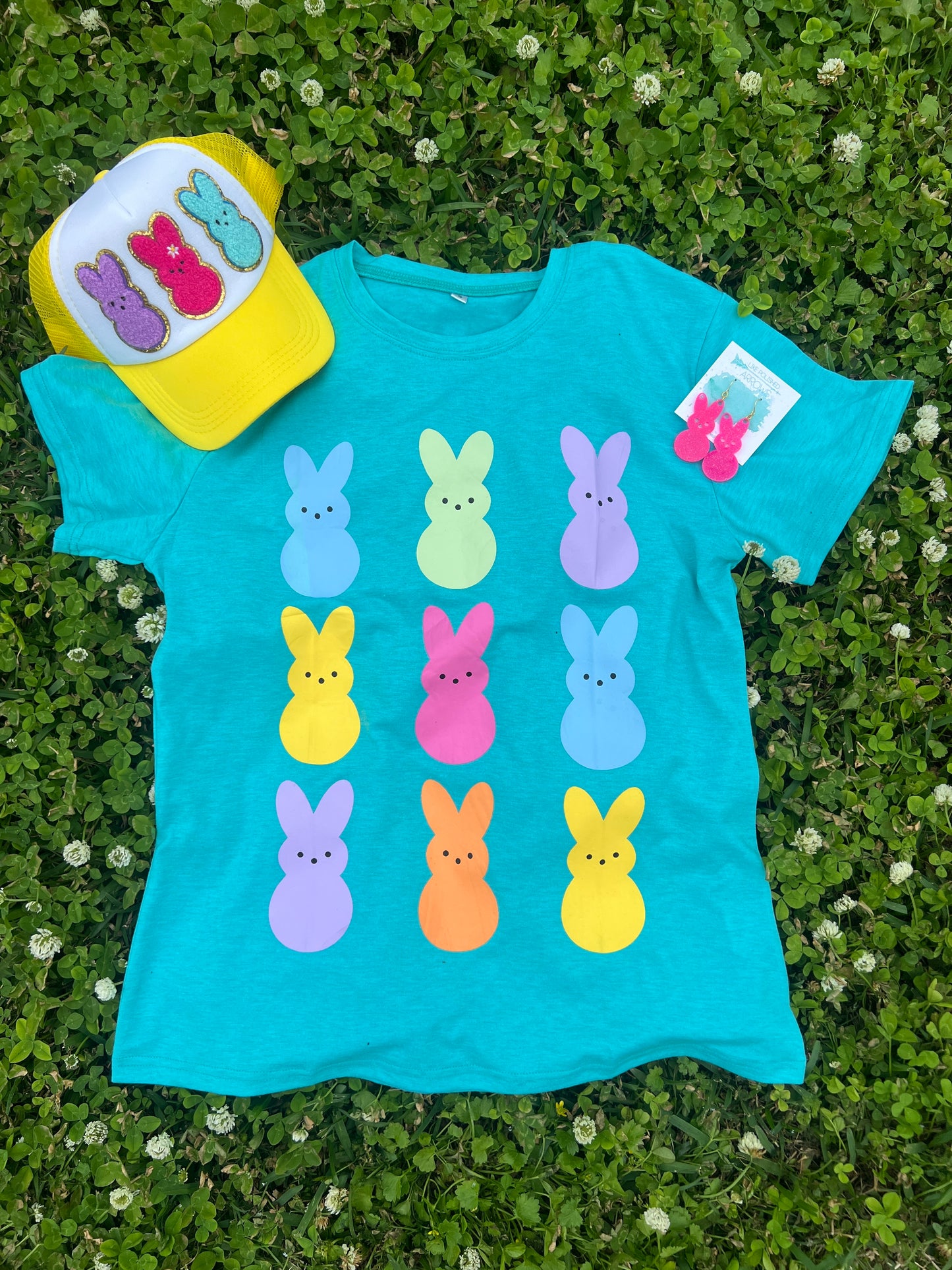 Easter Bunny Peep Mesh Spring Trucker Hat