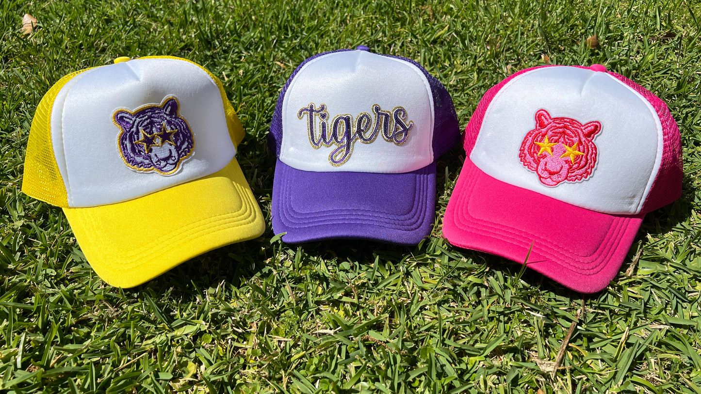 Tiger Trucker Hat Adjustable
