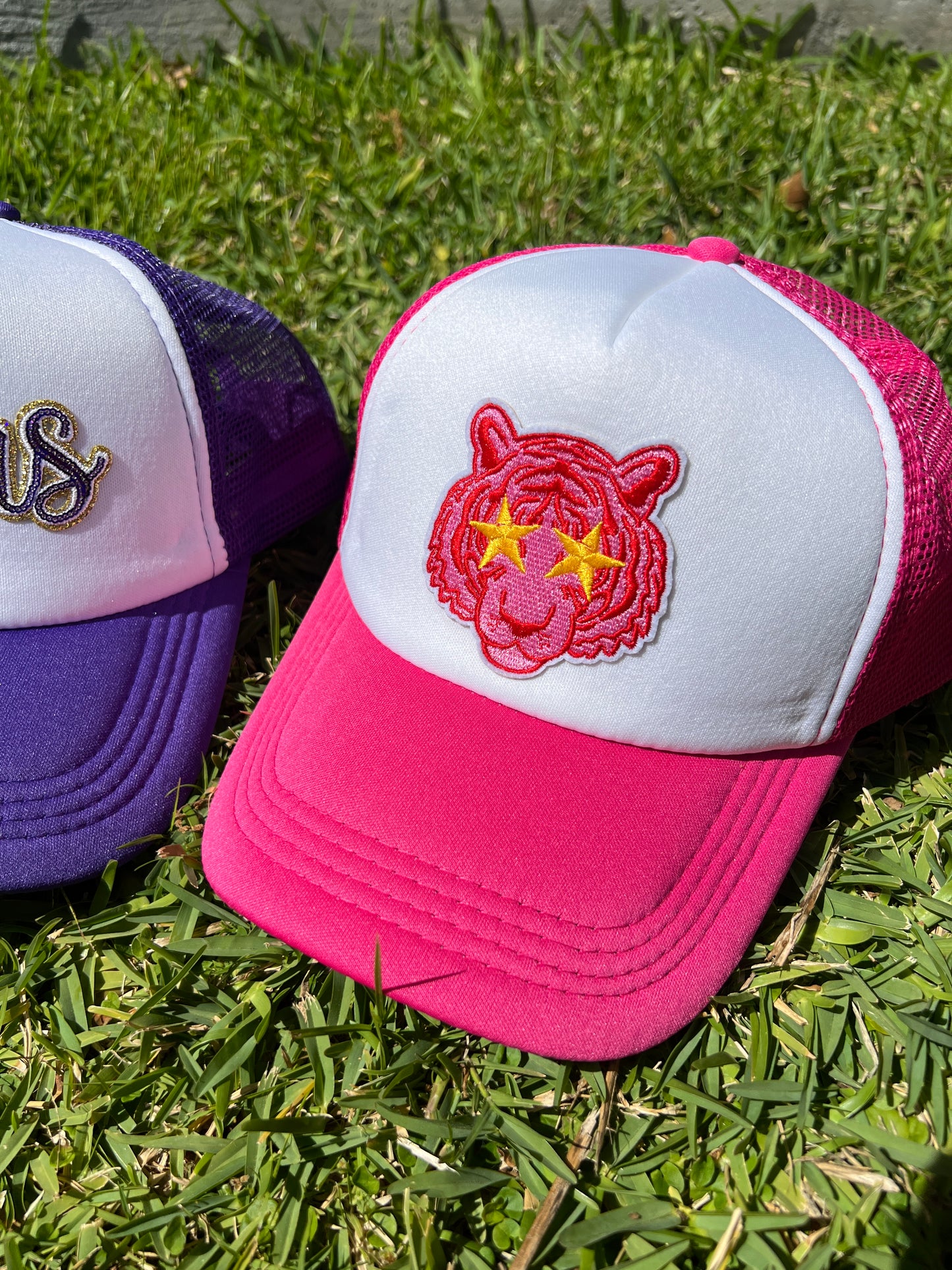 Tiger Trucker Hat Adjustable