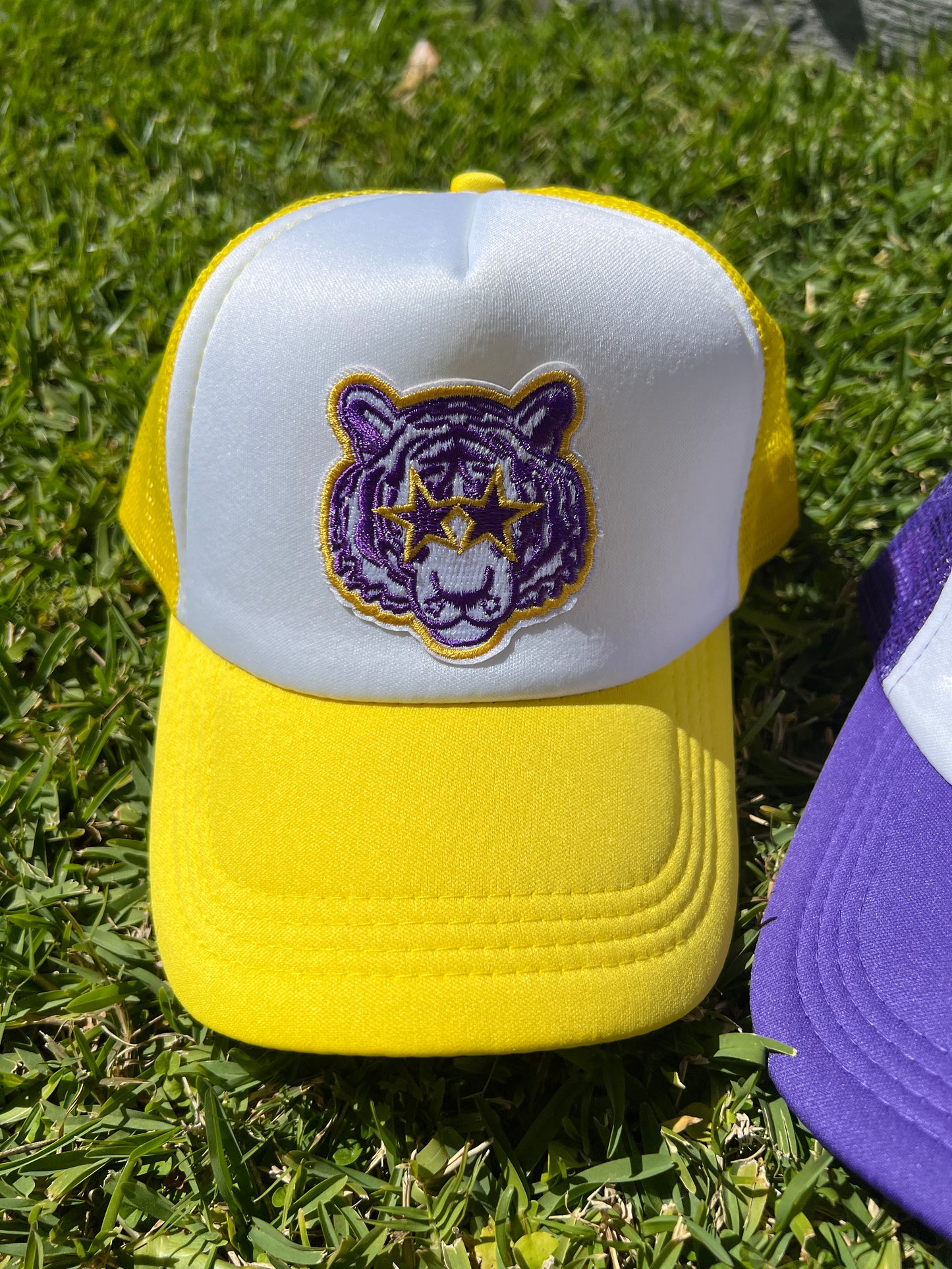Tiger Trucker Hat Adjustable