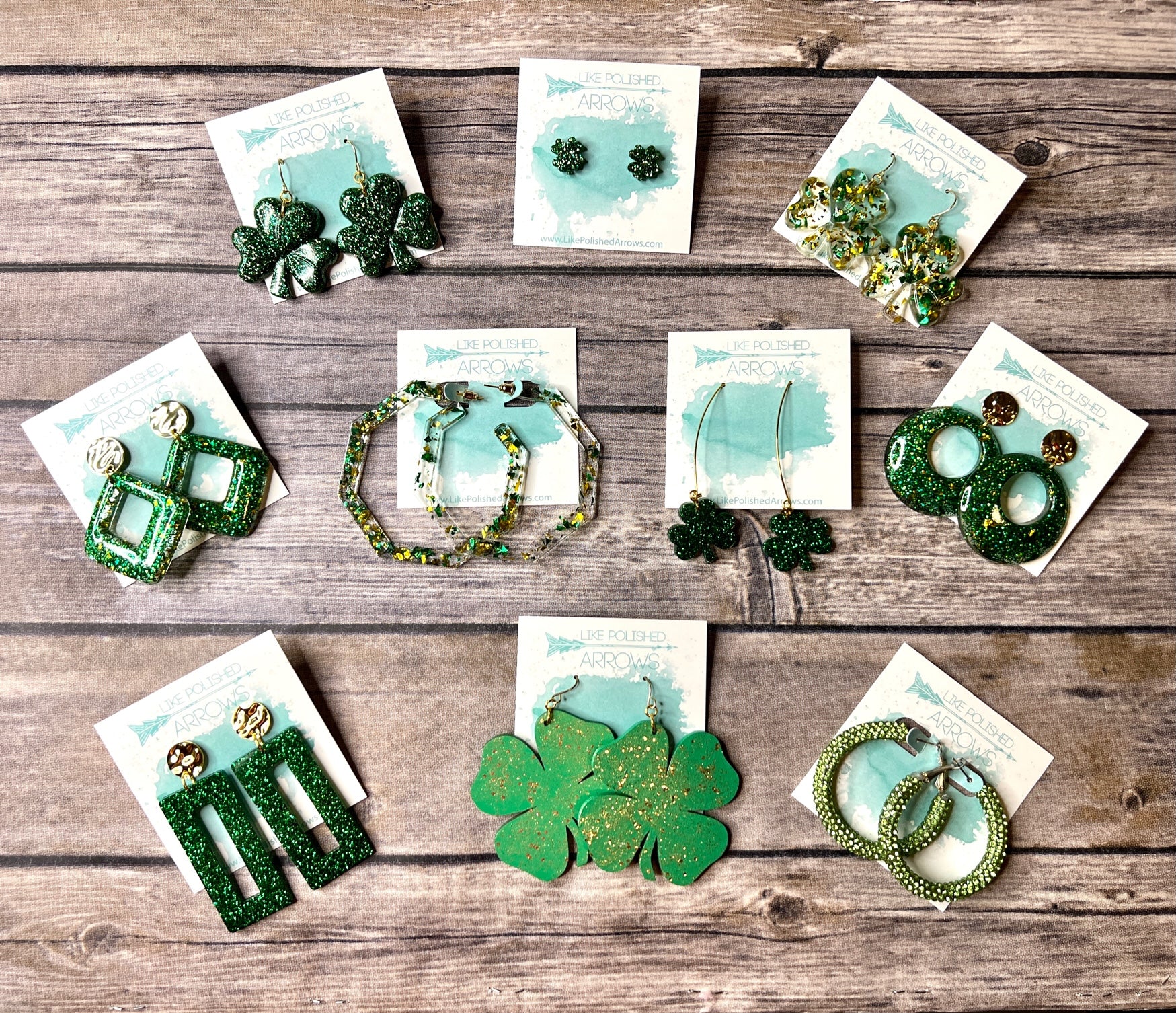St. Patrick's Day Earring Collection