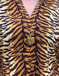 LSU Retro Tiger Necklace