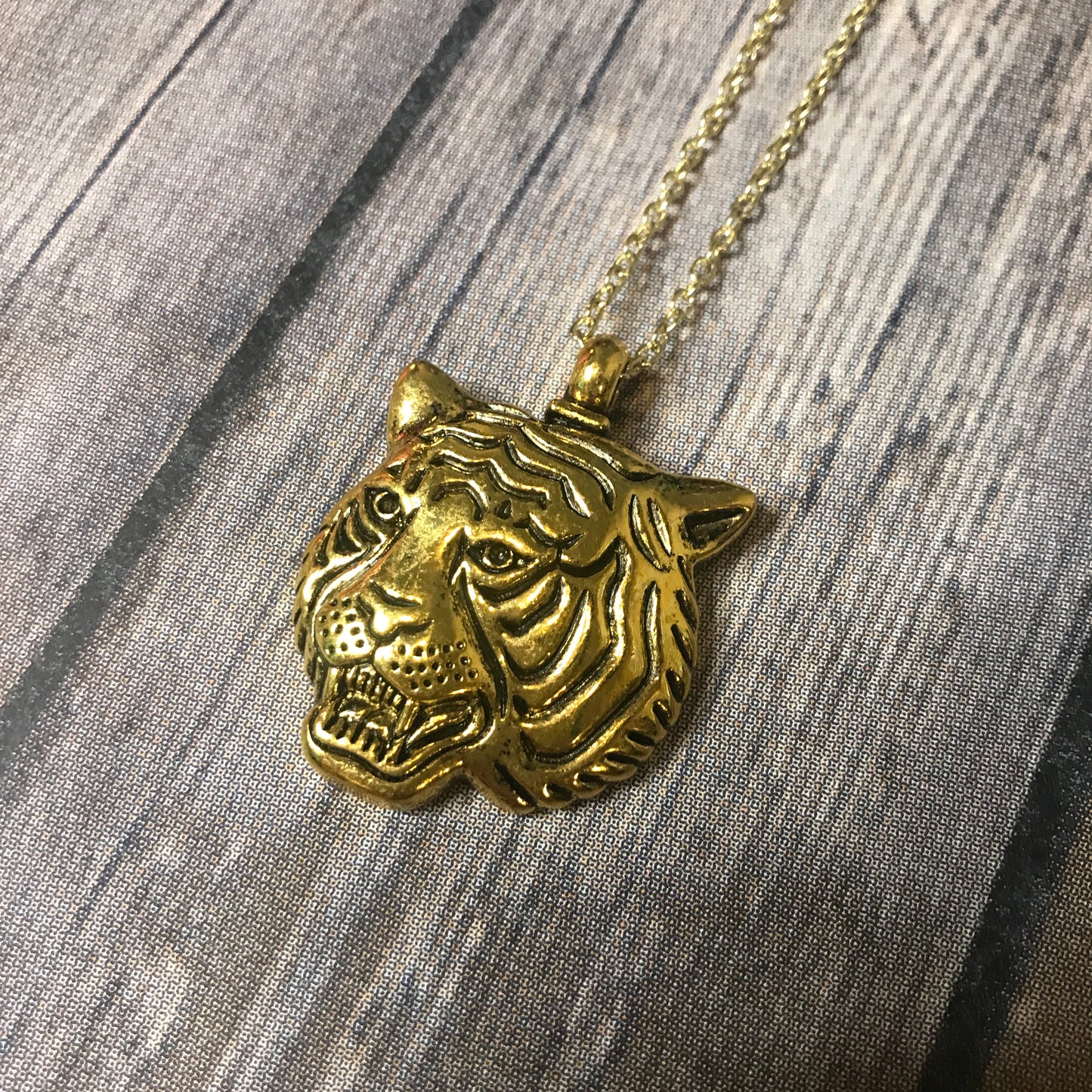 LSU Retro Tiger Necklace